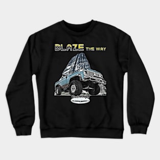 Blazer lifted Square body Truck Crewneck Sweatshirt